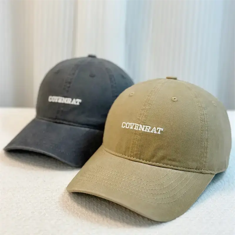 Men's Black Embroidered Baseball Cap Offteat Logo - Image 11