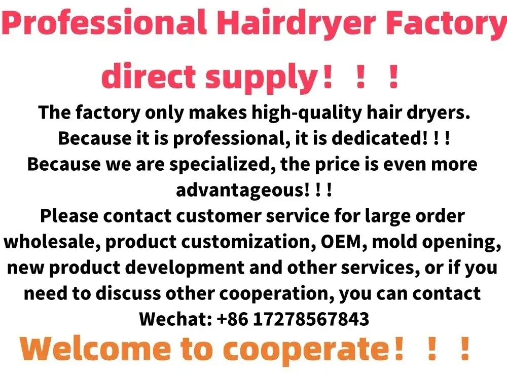 Huaqiangbei 110V Hair Dryer with Variable Frequency & Rose Gold Design — feature 1