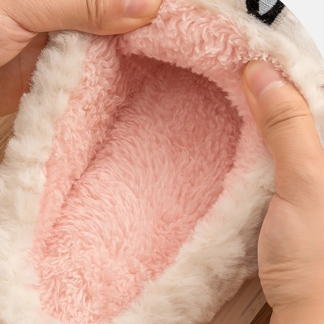 winter slippers home indoor autumn and winter cotton slippers ladies winter cute plush couple fluffy slippers autumn dormitory — feature 8