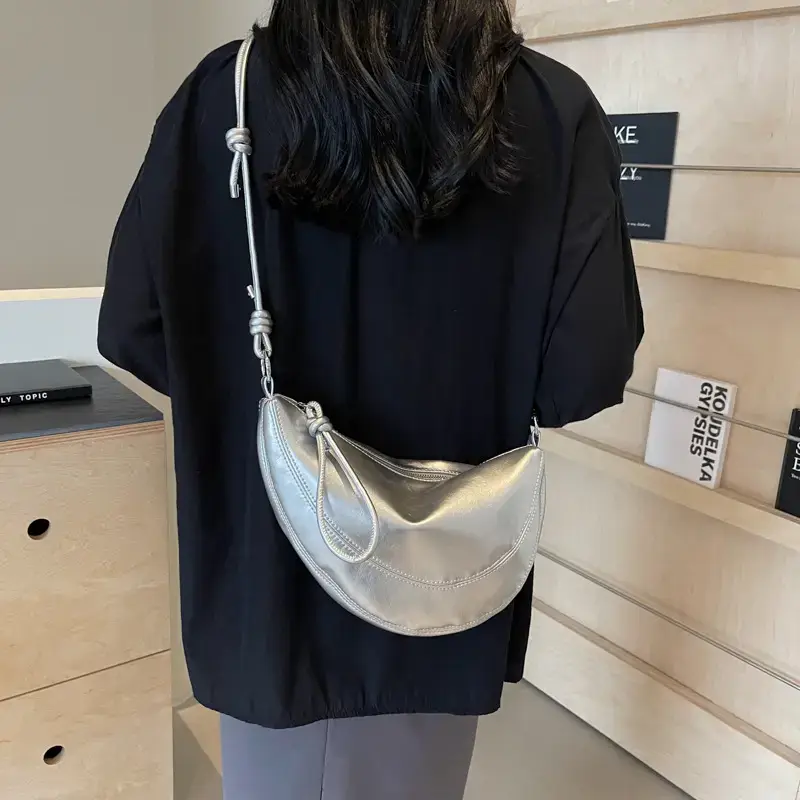 White High-End Women's Shoulder Bag 2024 - Image 8