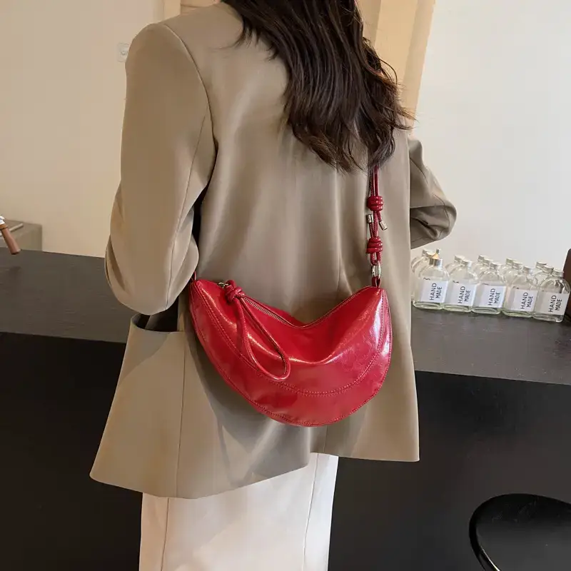White High-End Women's Shoulder Bag 2024 - Image 9