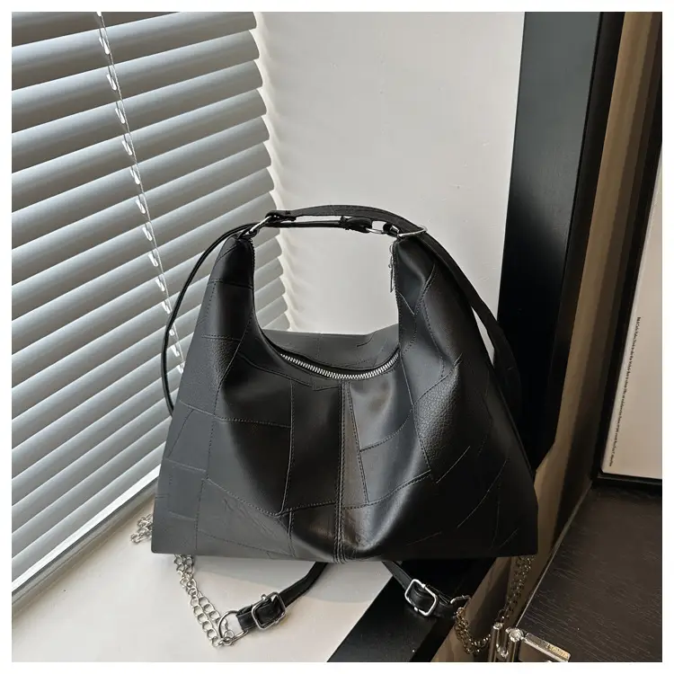 Brown Large Capacity Backshoulder Tote Bag — feature 20