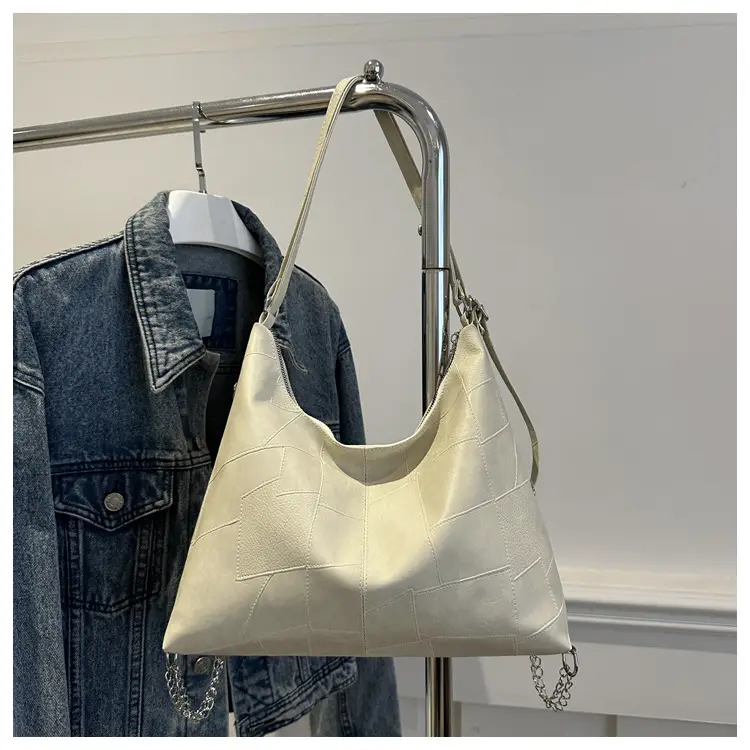 Brown Large Capacity Backshoulder Tote Bag — feature 23
