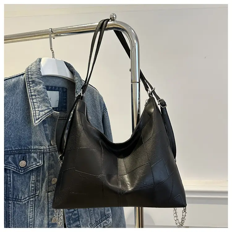 Brown Large Capacity Backshoulder Tote Bag — feature 25