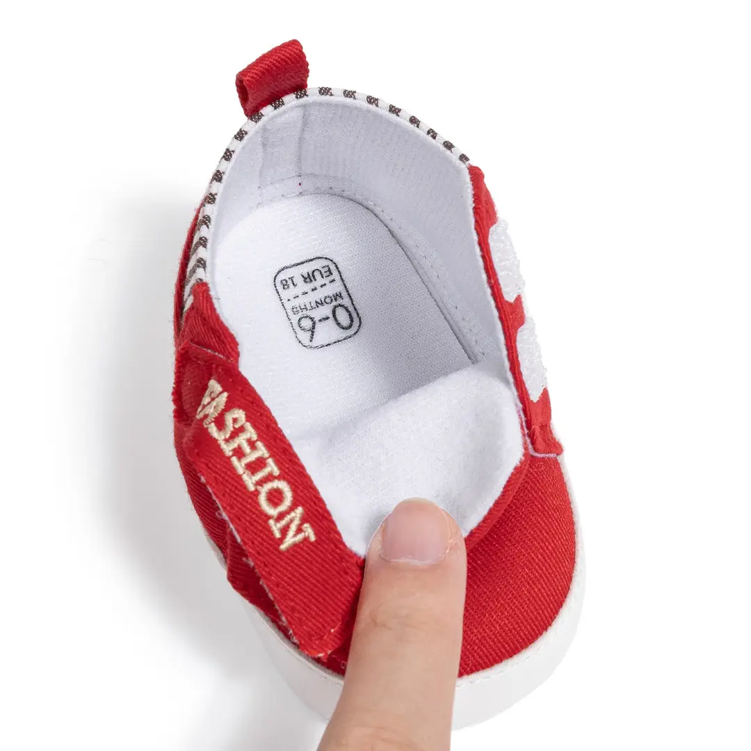 Cross-border 0-1 year old toddler shoes Velcro non-slip soft bottom baby shoes casual sports baby shoes — feature 10