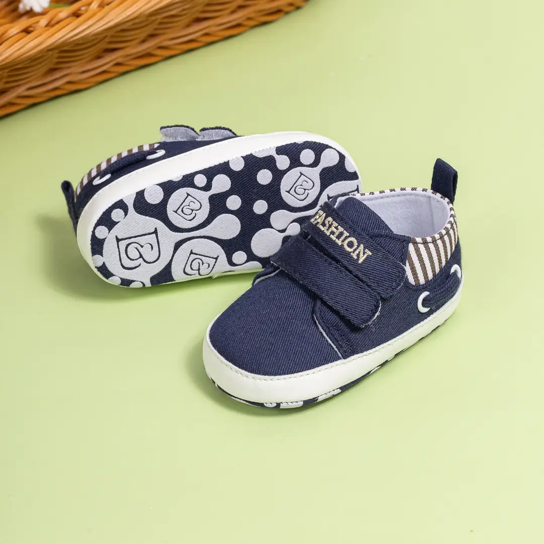 Cross-border 0-1 year old toddler shoes Velcro non-slip soft bottom baby shoes casual sports baby shoes — feature 13
