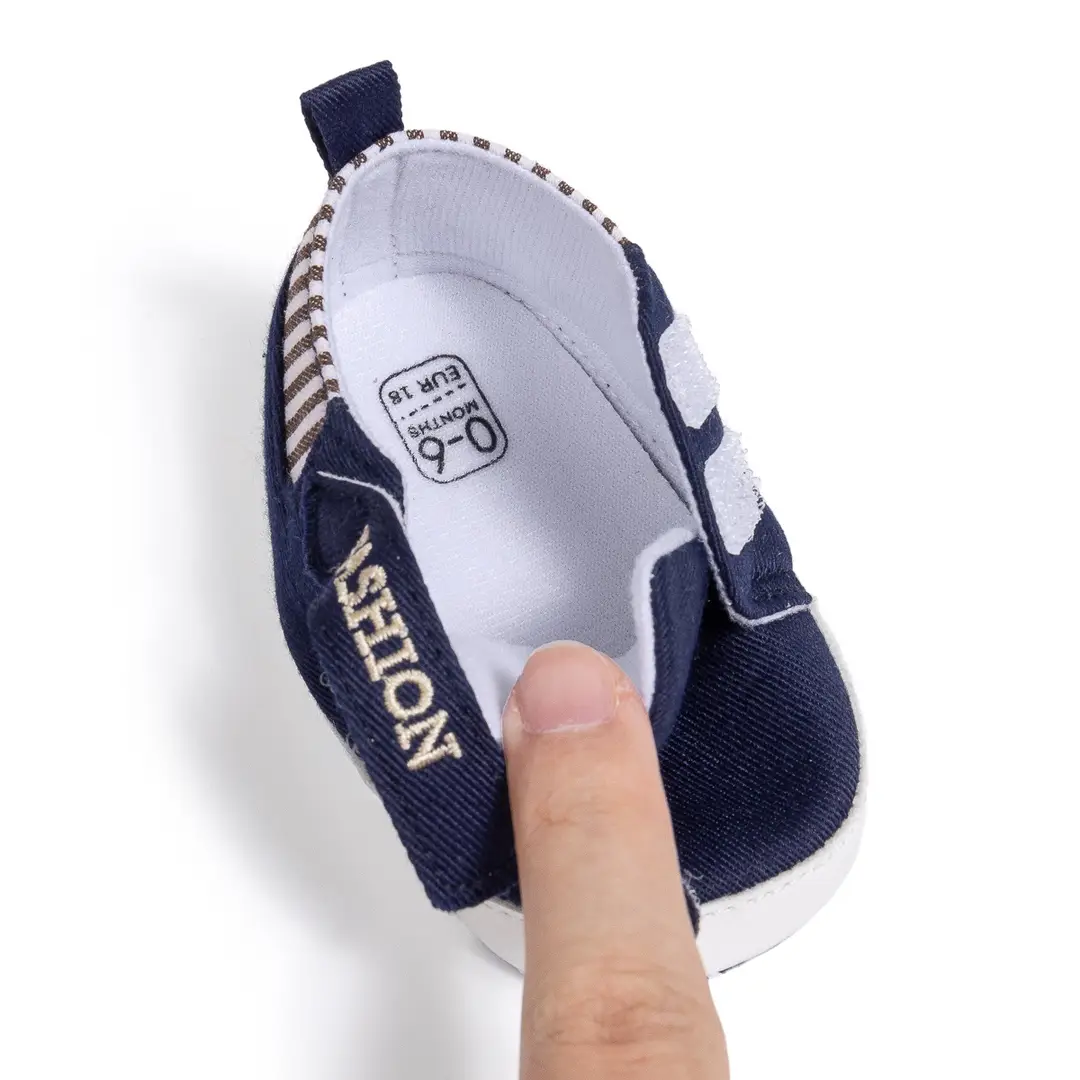 Cross-border 0-1 year old toddler shoes Velcro non-slip soft bottom baby shoes casual sports baby shoes — feature 15