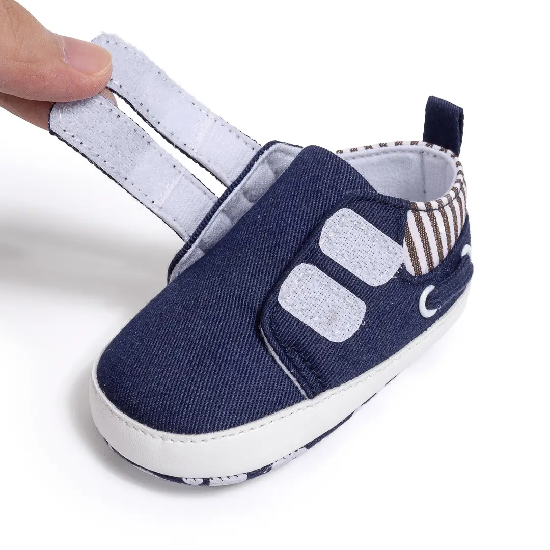 Cross-border 0-1 year old toddler shoes Velcro non-slip soft bottom baby shoes casual sports baby shoes — feature 16