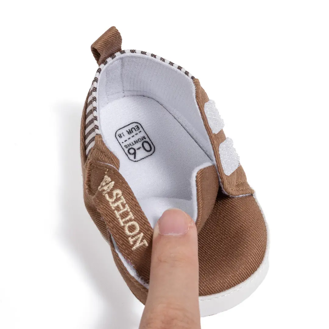 Cross-border 0-1 year old toddler shoes Velcro non-slip soft bottom baby shoes casual sports baby shoes — feature 20