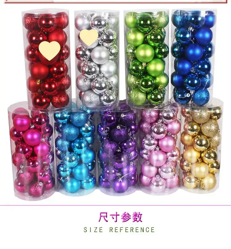 Gold Christmas Balls 6cm Electroplated Decor — feature 2