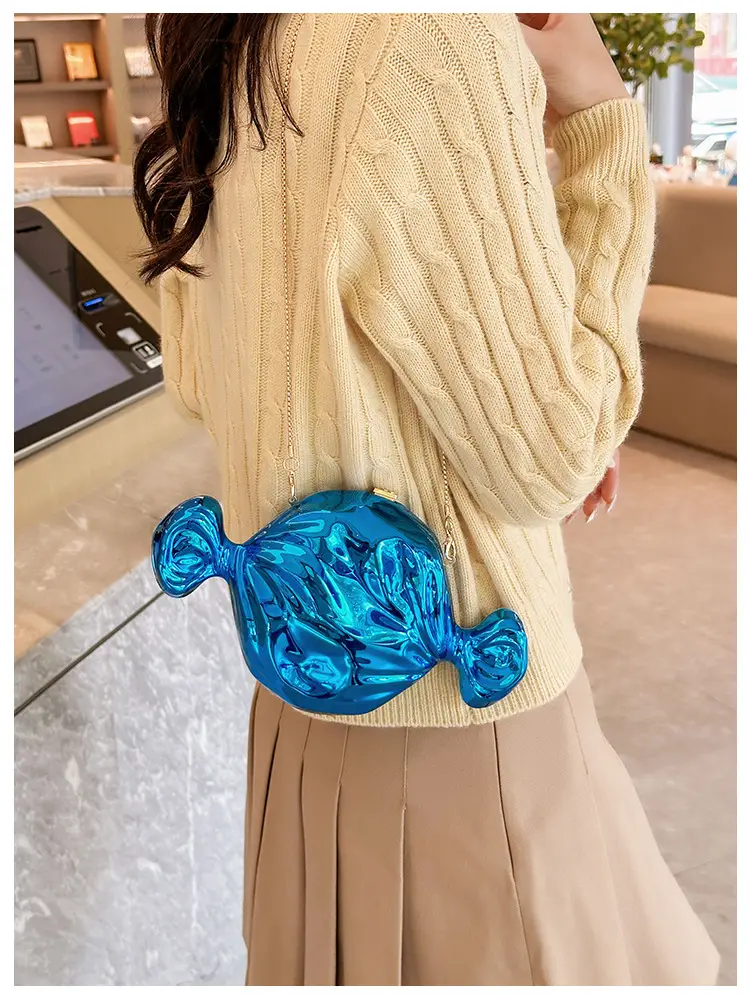 Blue Candy Shape Crossbody Bag for Women — feature 23