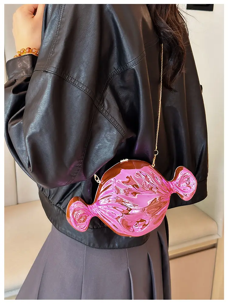 Blue Candy Shape Crossbody Bag for Women — feature 25