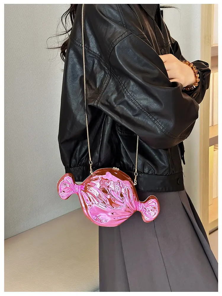 Blue Candy Shape Crossbody Bag for Women — feature 26