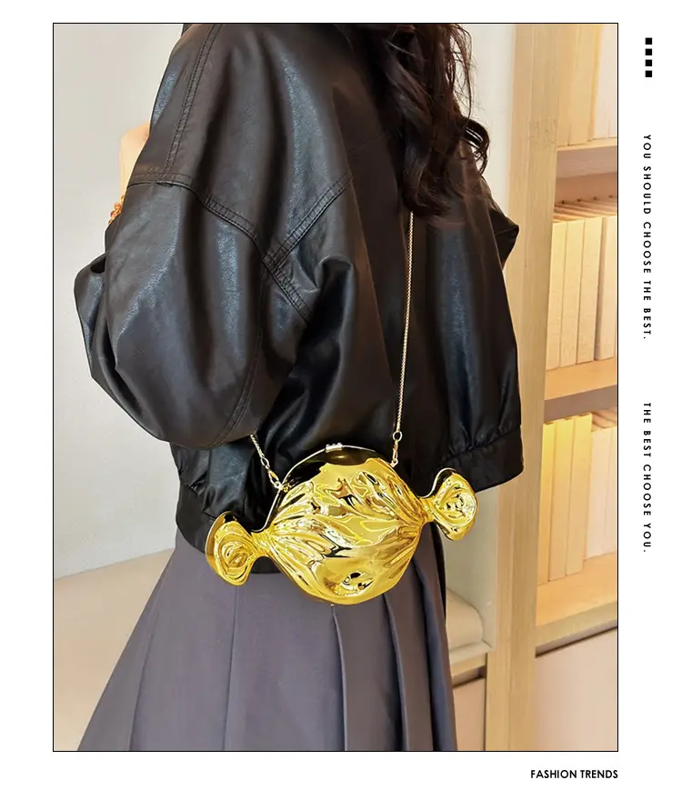 Blue Candy Shape Crossbody Bag for Women — feature 3