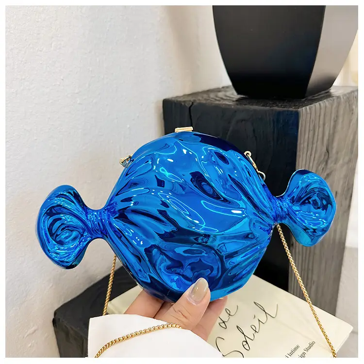 Blue Candy Shape Crossbody Bag for Women — feature 37