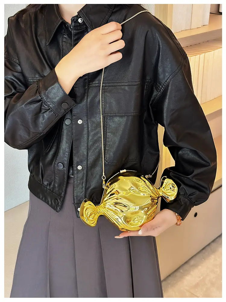 Blue Candy Shape Crossbody Bag for Women — feature 9
