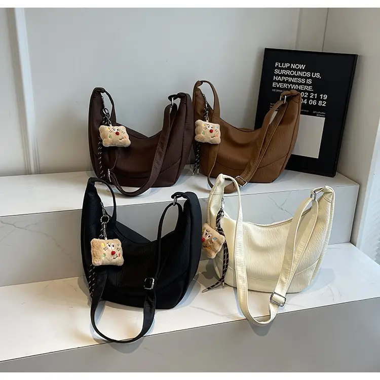 Black Leather Shoulder Crossbody Bag for Women 2024 — feature 13