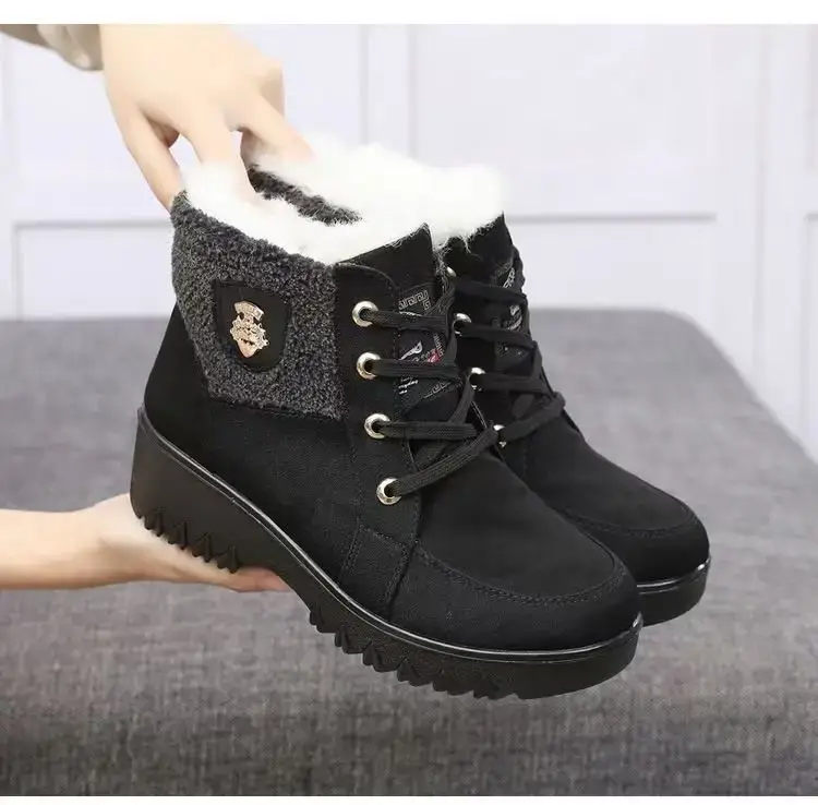 Northeast Women's Fleece Lined Snow Boots Maroon 2024 — feature 8