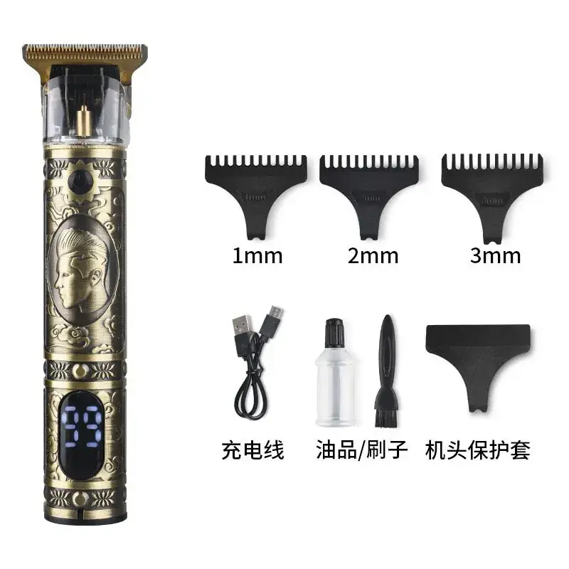 Rechargeable Cross-Border Hair Clipper with 3mm Blades — feature 5