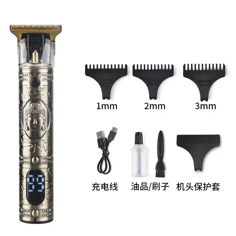 Rechargeable Cross-Border Hair Clipper with 3mm Blades — feature 6