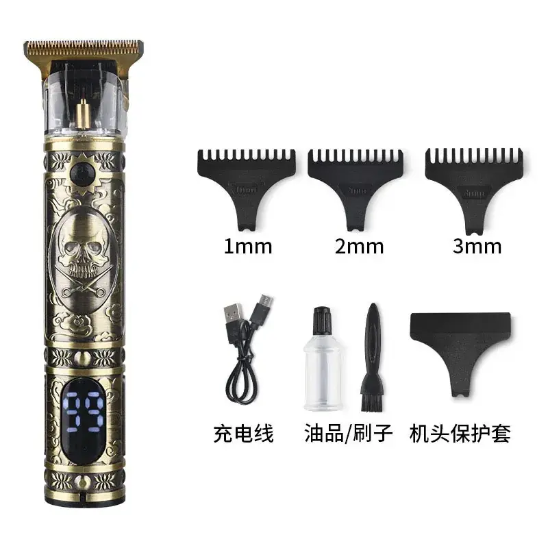 Rechargeable Cross-Border Hair Clipper with 3mm Blades - Image 5