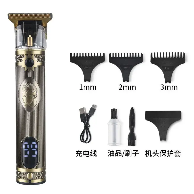 Rechargeable Cross-Border Hair Clipper with 3mm Blades - Image 7