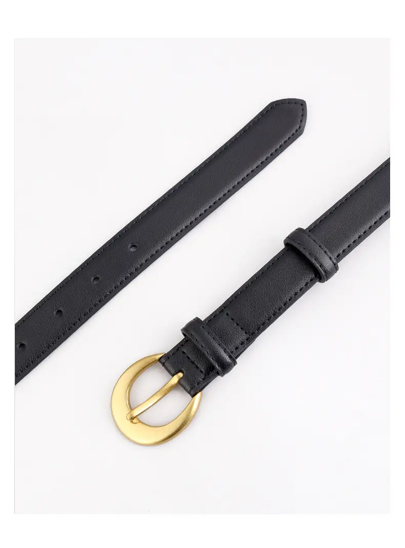 2025 Genuine Leather Belt for Women, Cowhide, Gold Clasp — feature 20