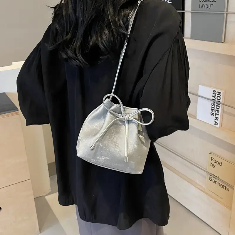 Pink Korean Style Crossbody Bag for Women