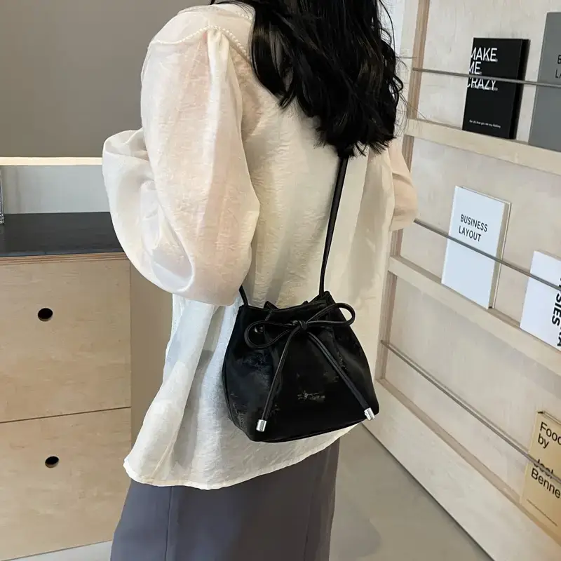 Pink Korean Style Crossbody Bag for Women