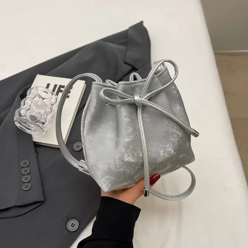 Pink Korean Style Crossbody Bag for Women