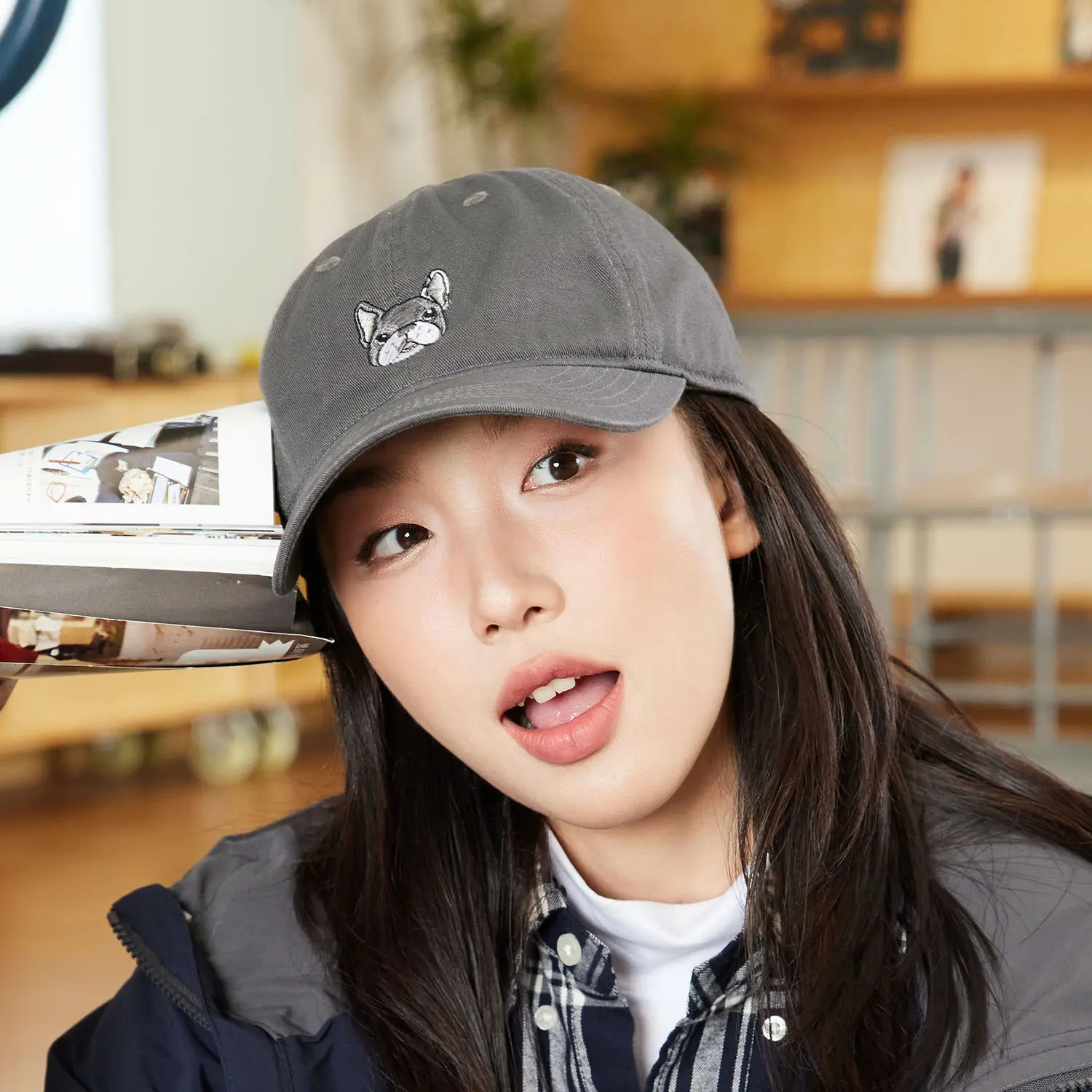 Puppy Embroidered Baseball Cap for Men Women - Image 4