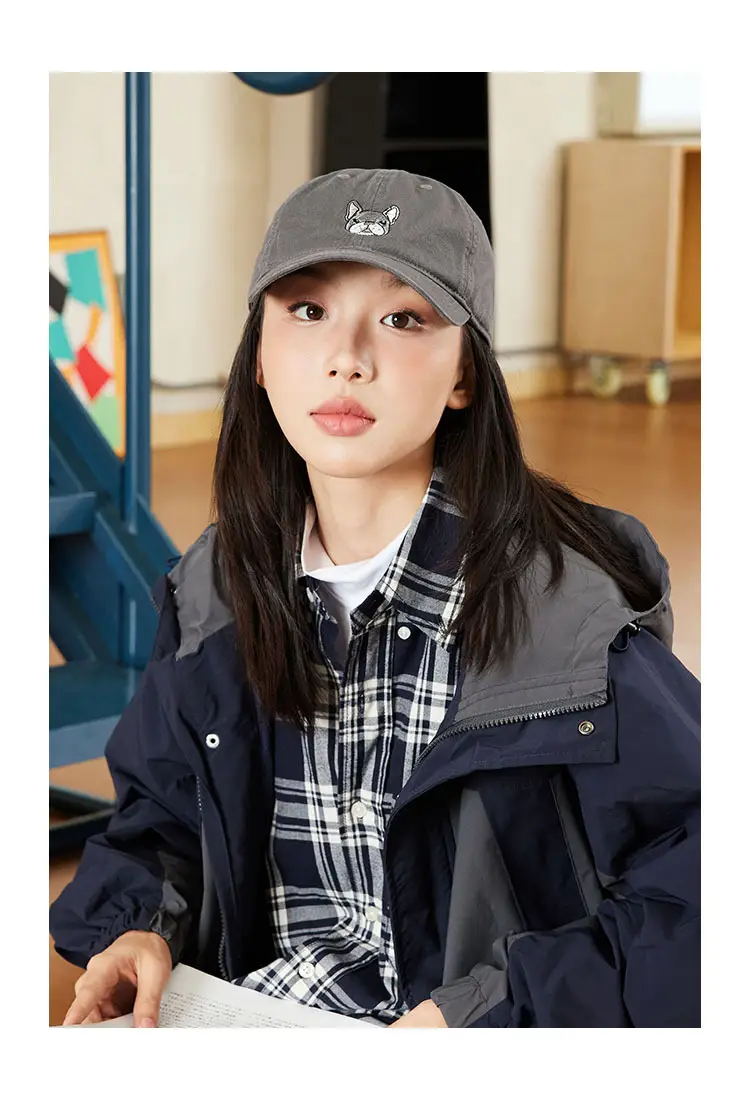 Puppy Embroidered Baseball Cap for Men Women — feature 5