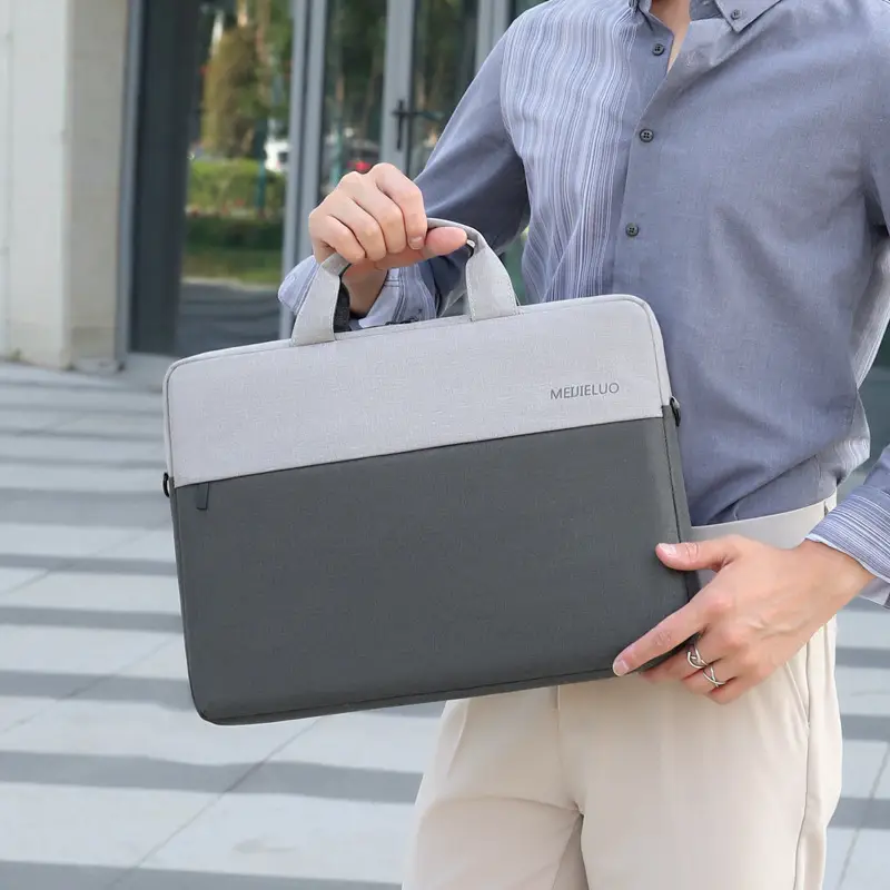 Oxford Cloth Laptop Bag Large Capacity Business Shoulder Crossbody