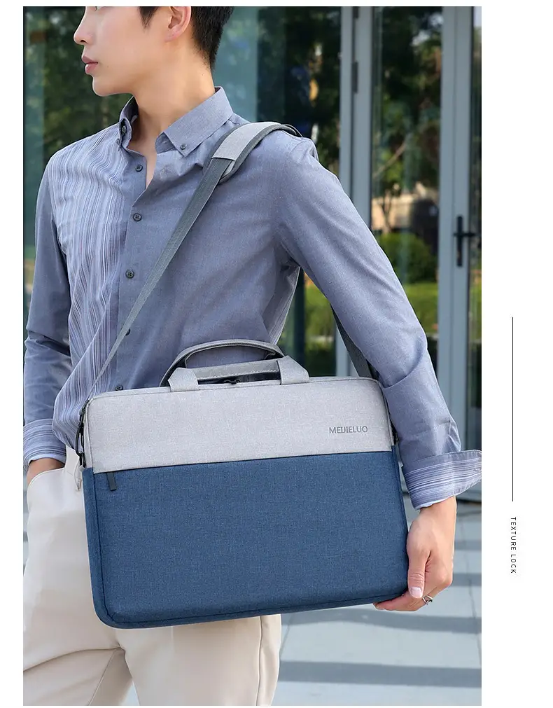 Oxford Cloth Laptop Bag Large Capacity Business Shoulder Crossbody — feature 25