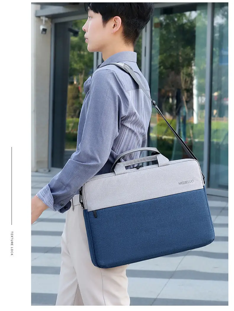 Oxford Cloth Laptop Bag Large Capacity Business Shoulder Crossbody — feature 26