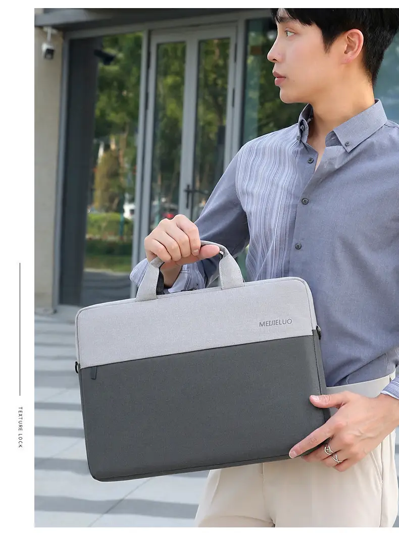 Oxford Cloth Laptop Bag Large Capacity Business Shoulder Crossbody — feature 28