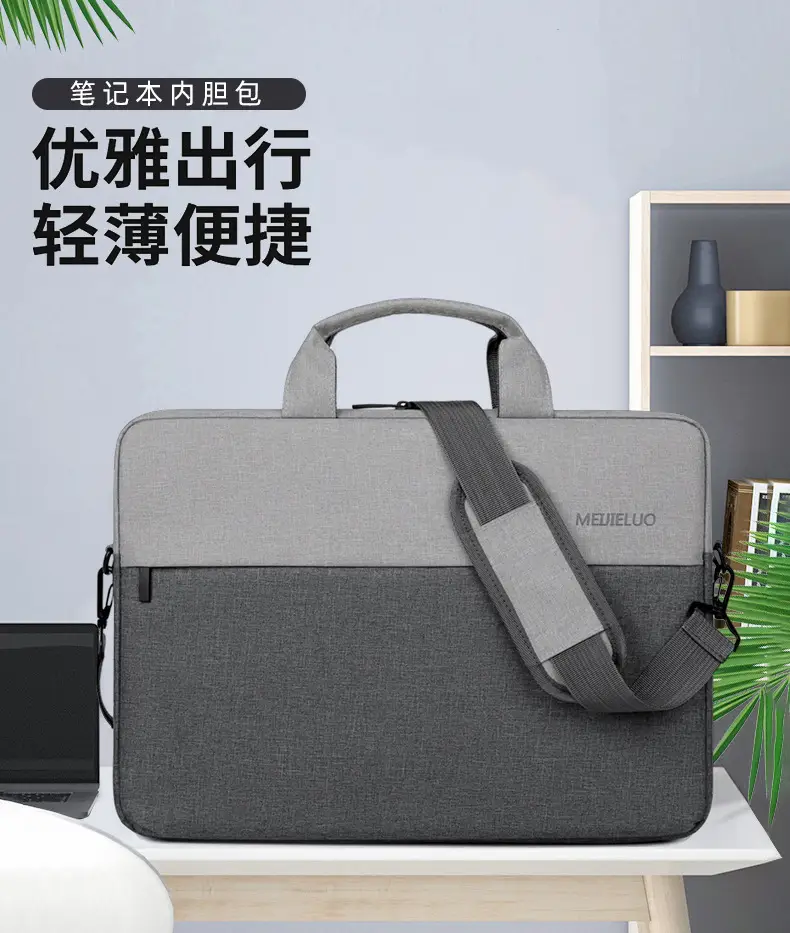 Oxford Cloth Laptop Bag Large Capacity Business Shoulder Crossbody — feature 3