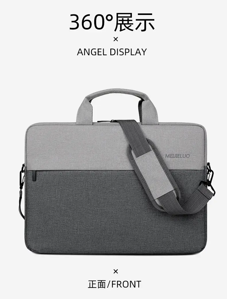 Oxford Cloth Laptop Bag Large Capacity Business Shoulder Crossbody — feature 32