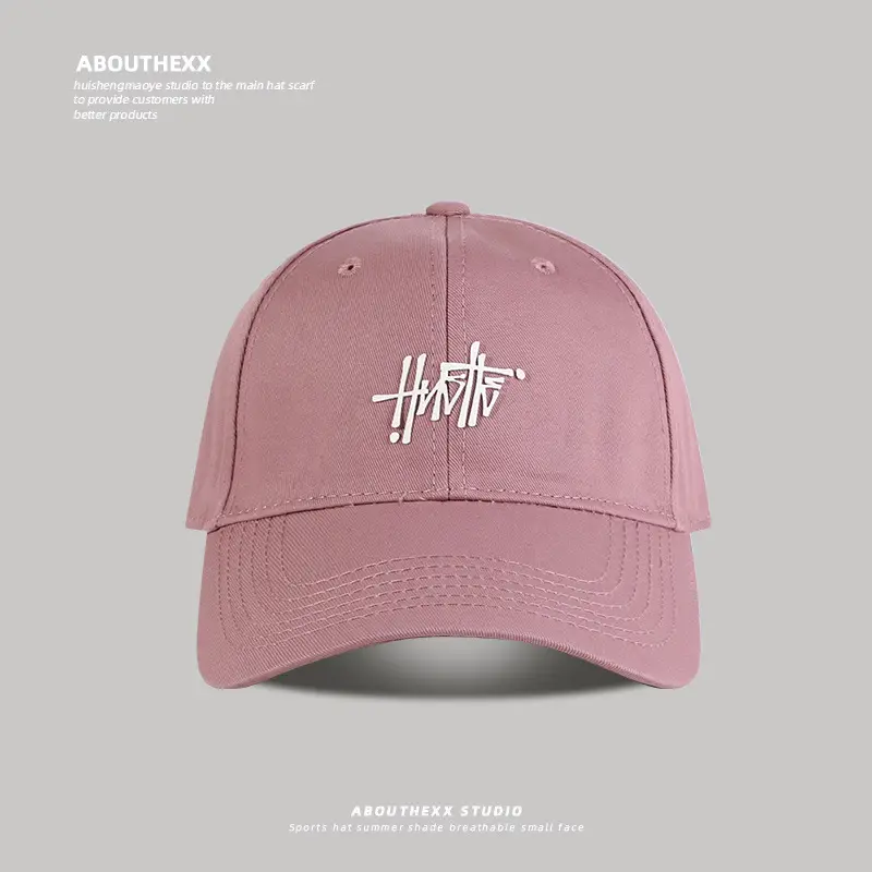 Pink Letter Baseball Cap for Women Men All Colors - Image 7