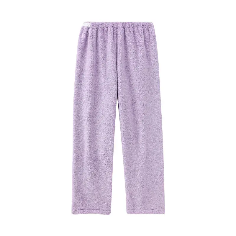 Winter Warm Pants Coral Fleece 280g Adjustable Belt Pregnant Women - Image 13