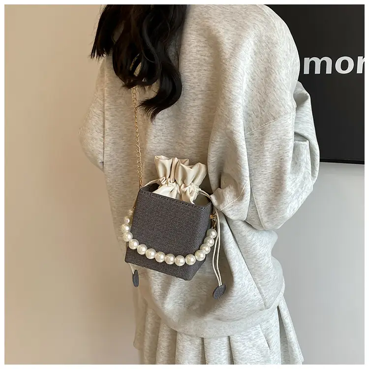Women Beaded Pearl Shoulder Bag 2024 Autumn — feature 20