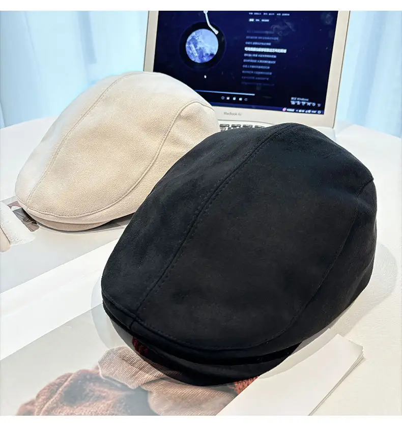 Maillard Suede Forward Cap Women's 2024 All-match Winter Cap — feature 20