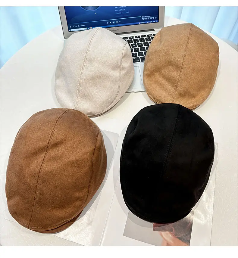 Maillard Suede Forward Cap Women's 2024 All-match Winter Cap — feature 21