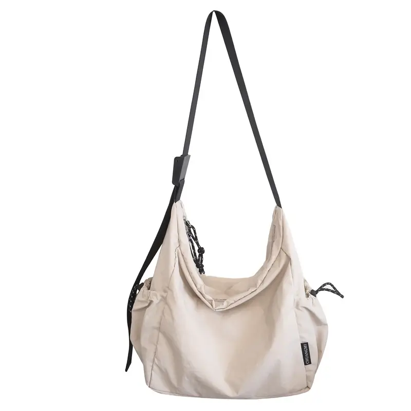 Retro Nylon Shoulder Bag Women's Large Capacity Crossbody - Image 5