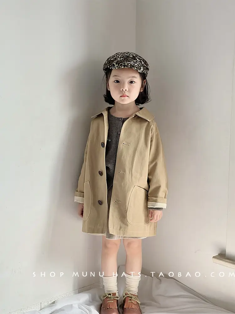 Leopard Print Forward Cap for Kids Spring Autumn — feature 18
