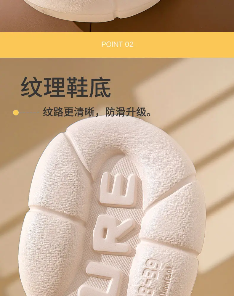 Winter Bow Thick-Soled Cotton Slippers for Women That Can Be Worn Outside to Heattech and Increase Non-Slip in Stock Wholesale Cross-Border Thickened and Warm — feature 27