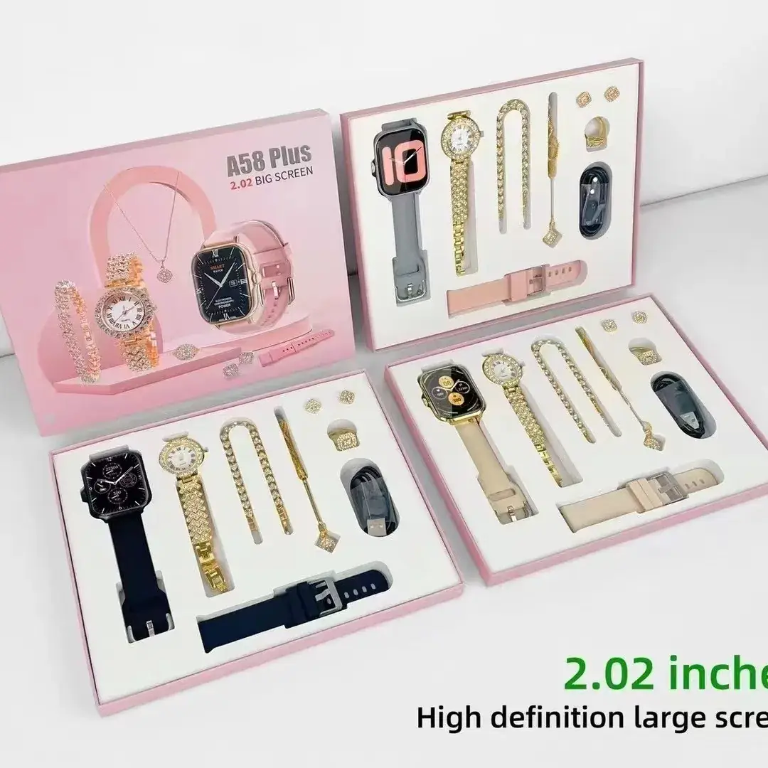 A58PLUS Smart Watch GTS4 8in1 Bluetooth Heart Rate - Image 2