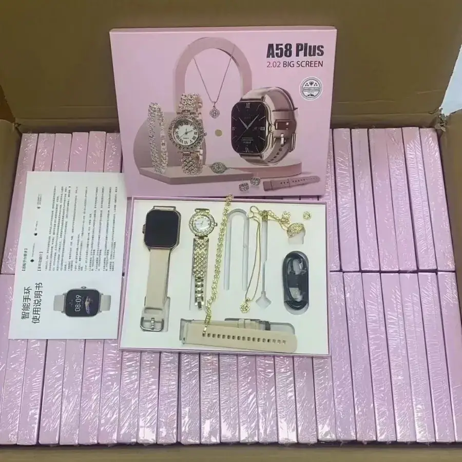 A58PLUS Smart Watch GTS4 8in1 Bluetooth Heart Rate - Image 4