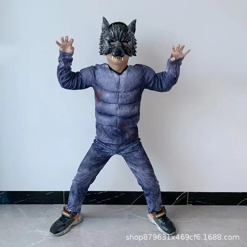 Halloween Kids COS Iron Man Hulk Captain America Optimus Prime Clothes Spider Flash Costume