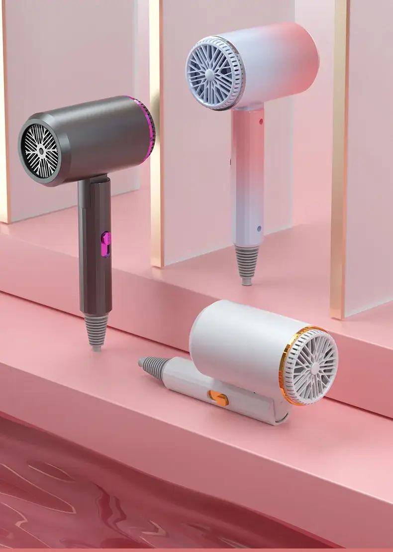 Smart Temp Hair Dryer Blue Light Student Hair Dryer — feature 18
